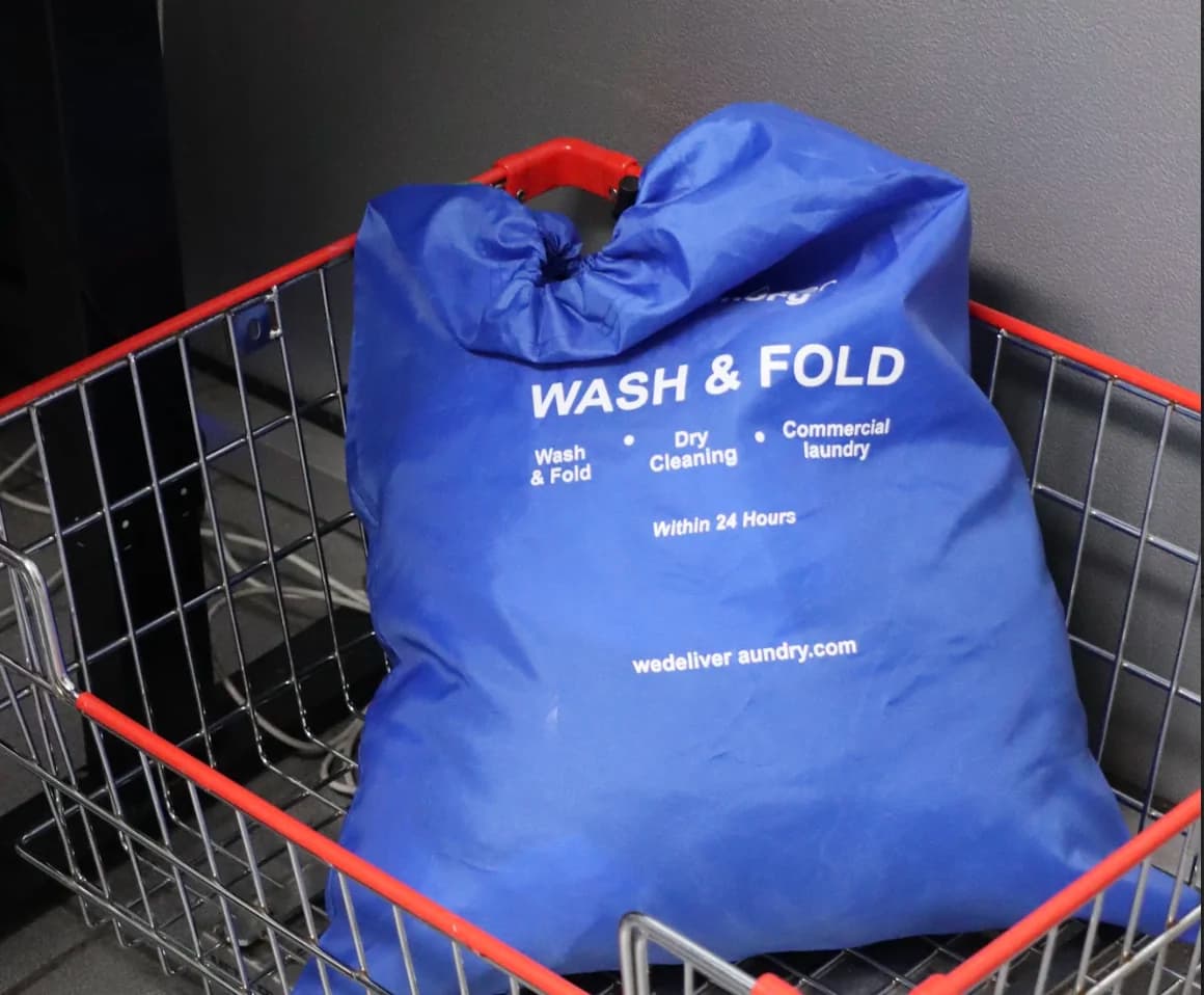 Specialty wash service for comforters and bulky items
